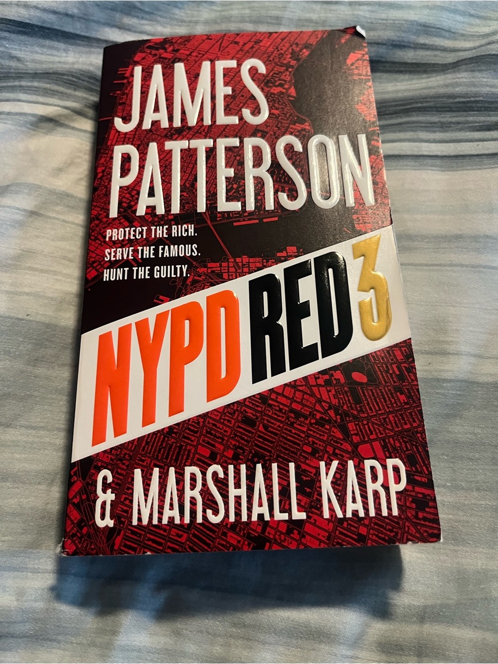 James Patterson NYPD Red 3 Paperback - Red/Black/White